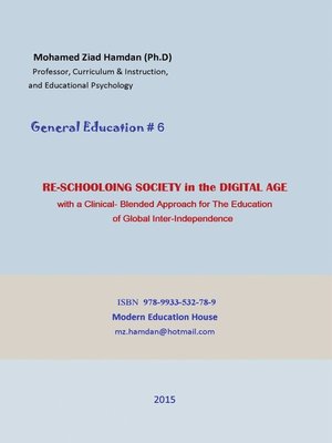 cover image of Re-Schooling Society in the Digital Age